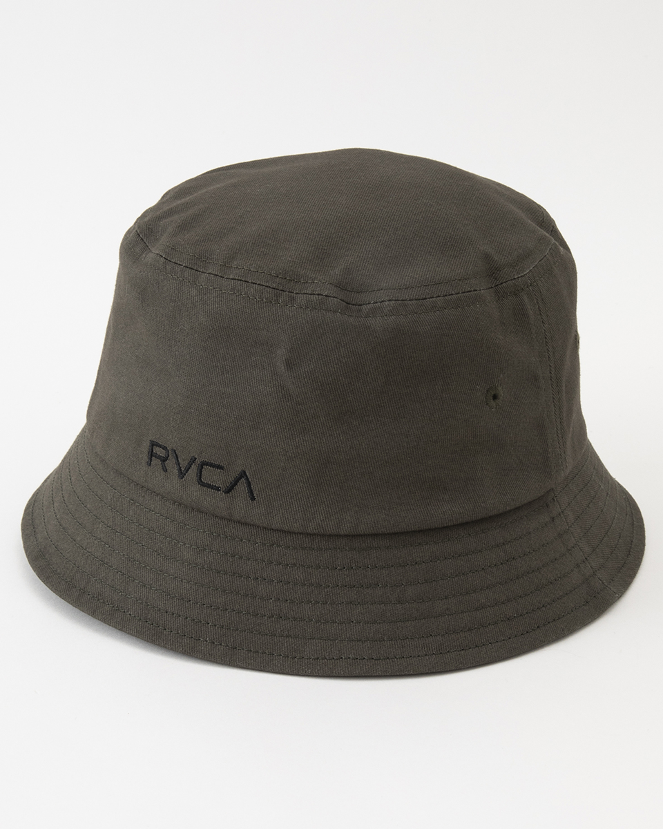 24 SS RVCA ルーカ バケットハット BUCKET HAT 帽子 バケハ ロゴ 刺繍 シンプ...