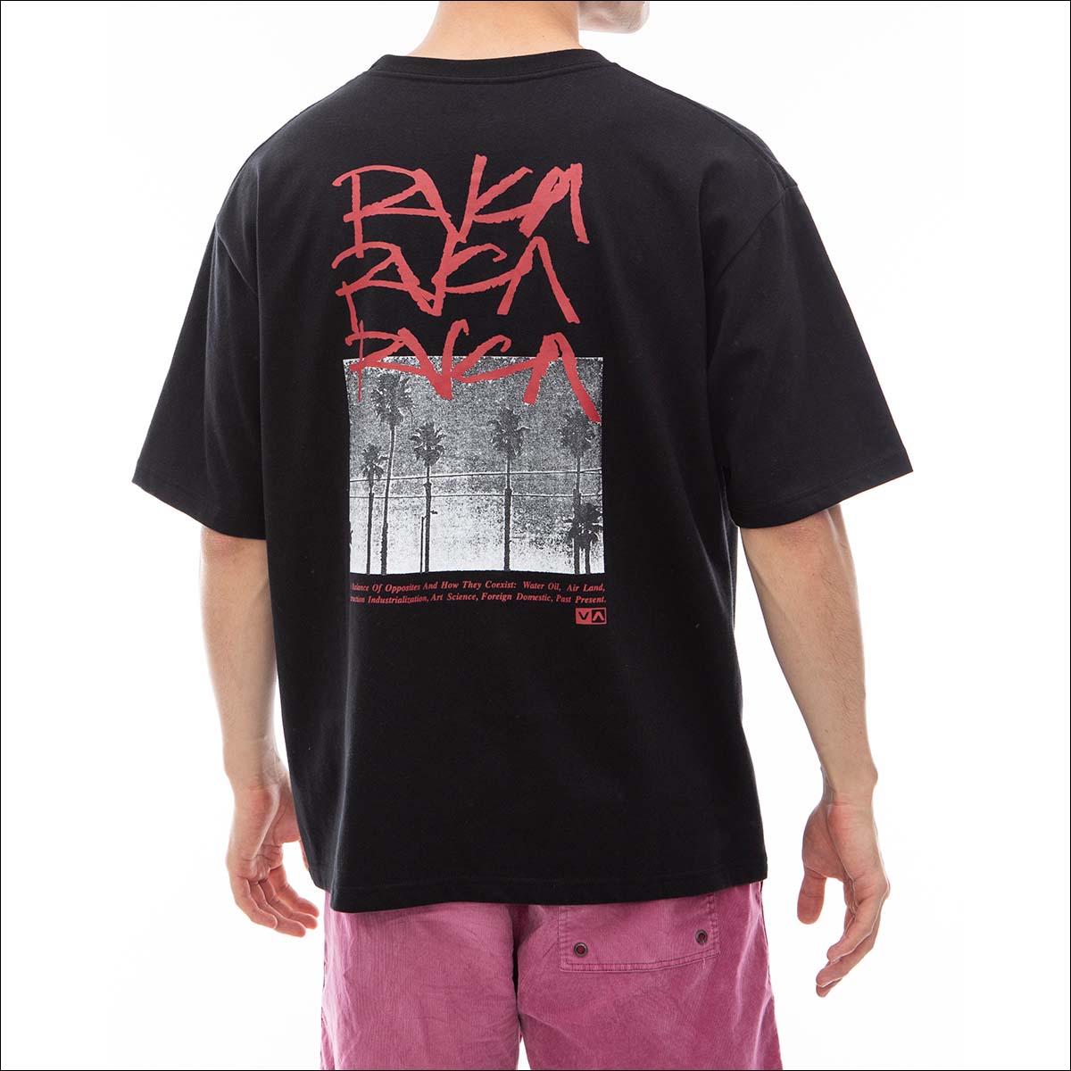 RVCA 24 SS ルーカ Tシャツ SCRAWLS 半袖 トップス 夏服