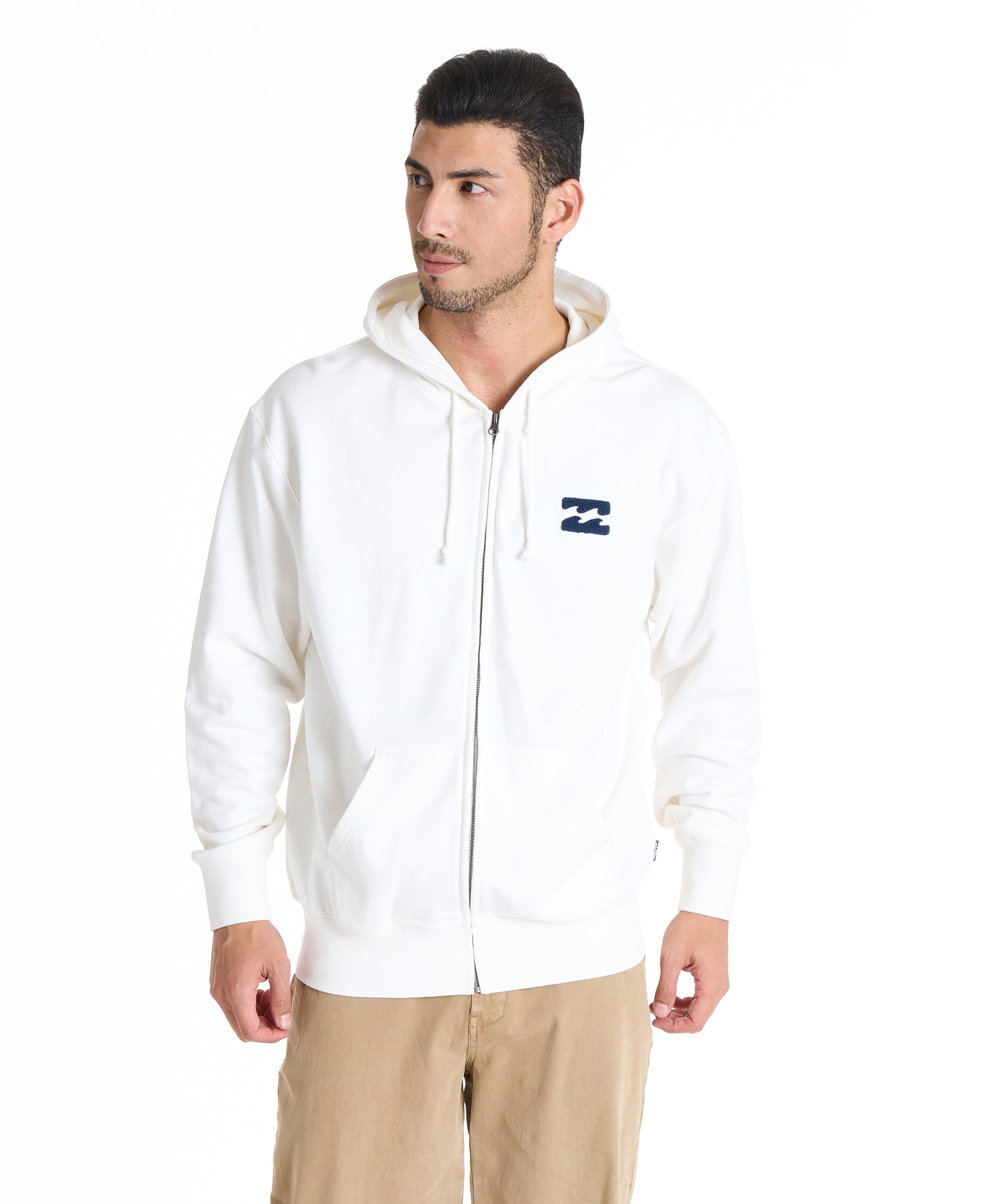 Billabong フード付きアウター ホワイト BILLABONG（ビラボン） ブルゾン アウター FURBOA HALF ZIP/ドロー