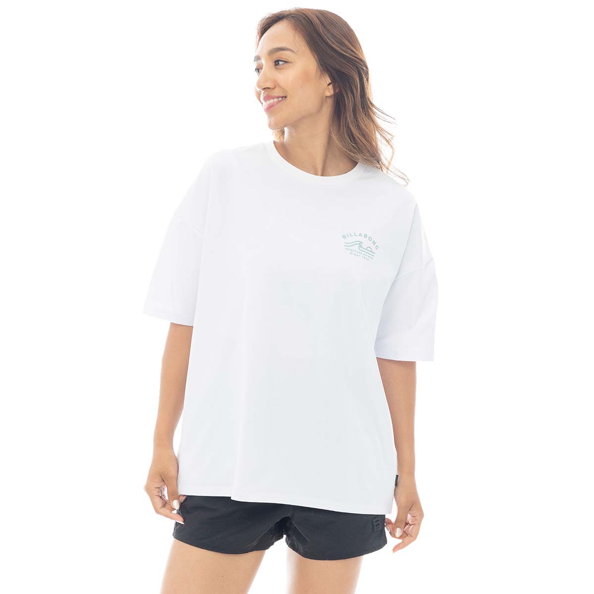 25 SS BILLABONG ビラボン Tシャツ 半袖 水陸両用 機能T ラッシュガード UVカット UPF50+ レディース ADIV RASH SS TEE BF013221 日本正規品 BILLABONG 25 SS ビラボン Tシャツ 半袖 水陸両用 機能T