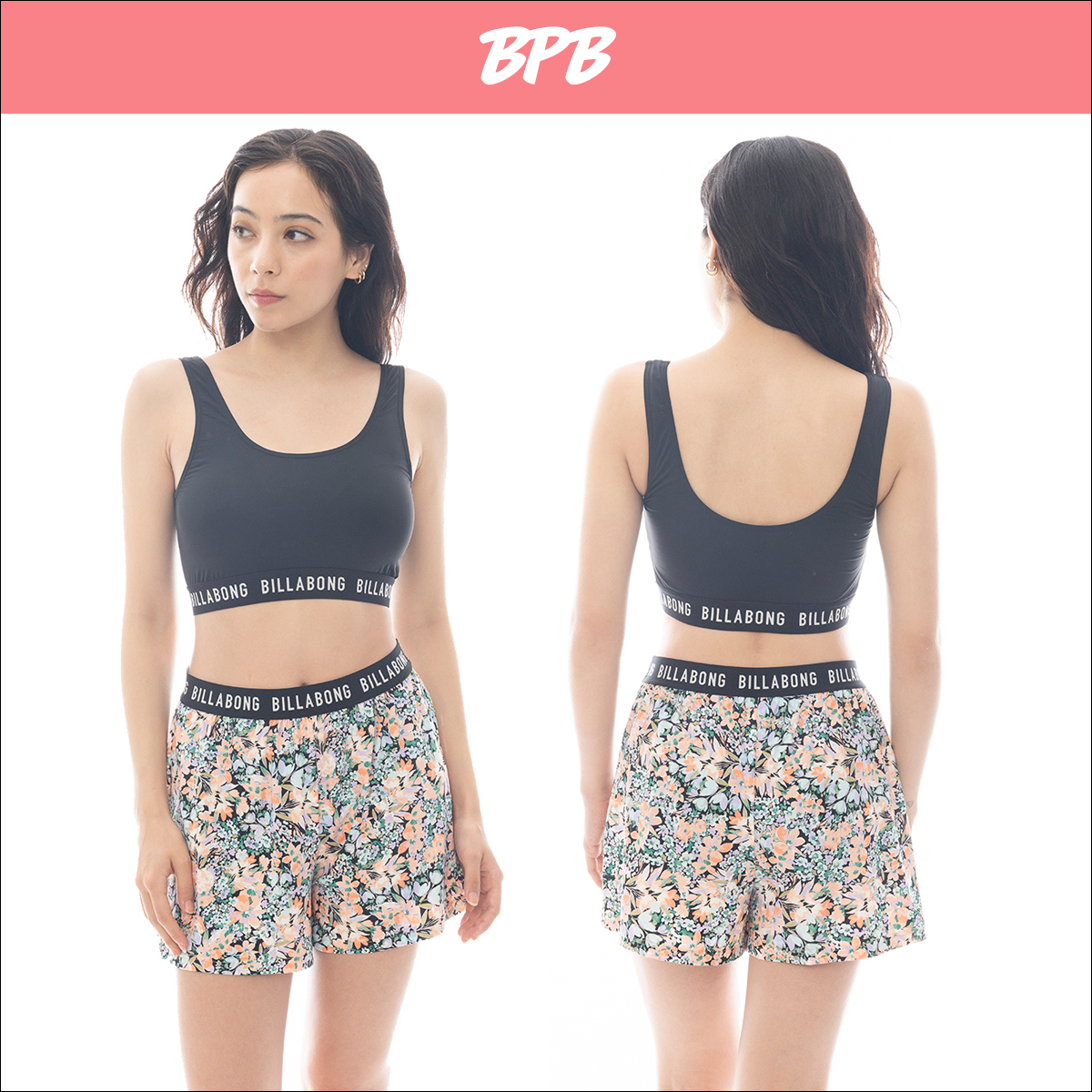 ビラボン　セパレート水着　3点セット Billabong 新品 セパレート水着 ビキニセット M｜Yahoo!フリマ