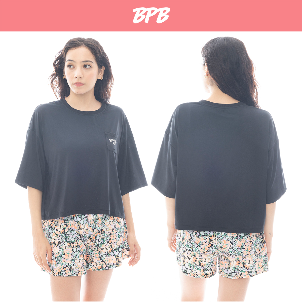 BILLABONG 25 SS ビラボン 水着 3点セット ビキニ Tシャツ