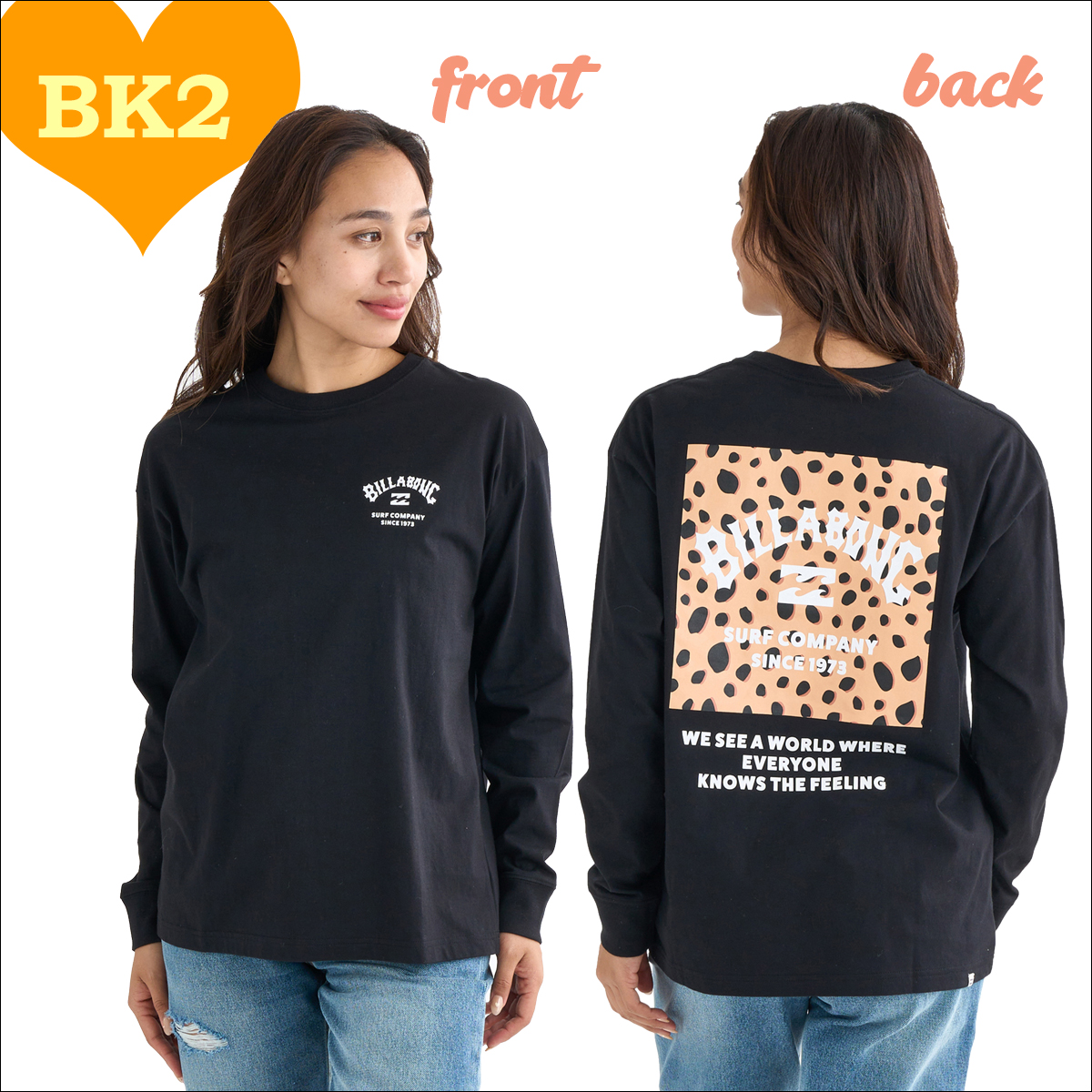 BILLABONG（ビラボン） 25 FW BILLABONG ロンT 長袖 Tシャツ トップス