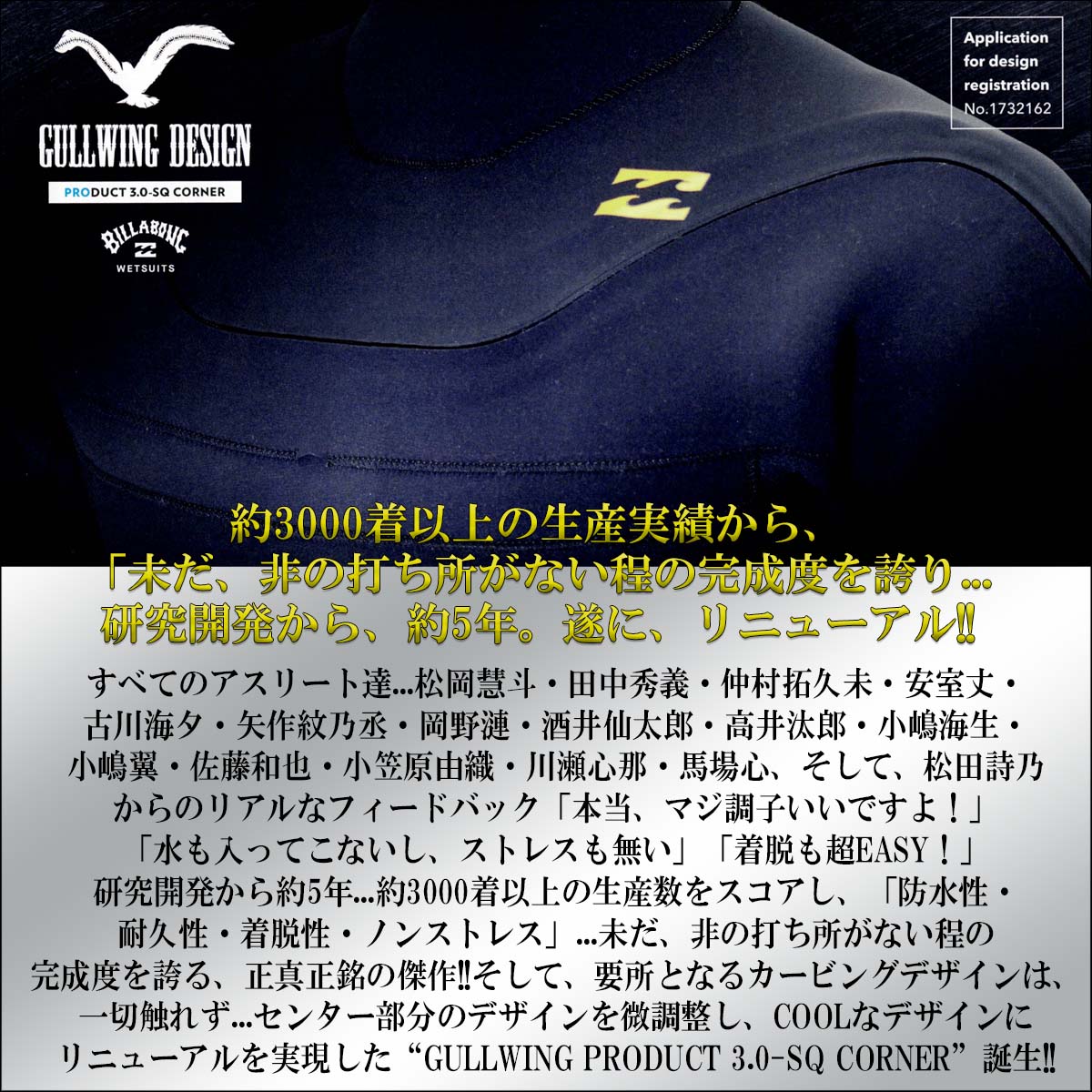 Billabong フルスーツ ML 迷彩柄 Billabong フルスーツ ML 迷彩柄