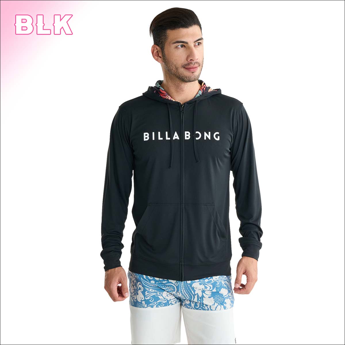 Billabong ブラック ジャケット フード付き All Day - Technical Hooded Jacket for Men | Billabong