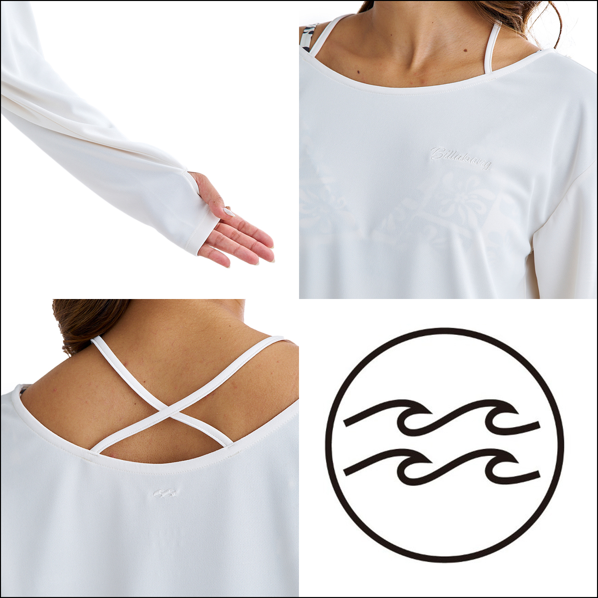 BILLABONG（ビラボン） 25 BILLABONG ラッシュガード 長袖 汗染み軽減