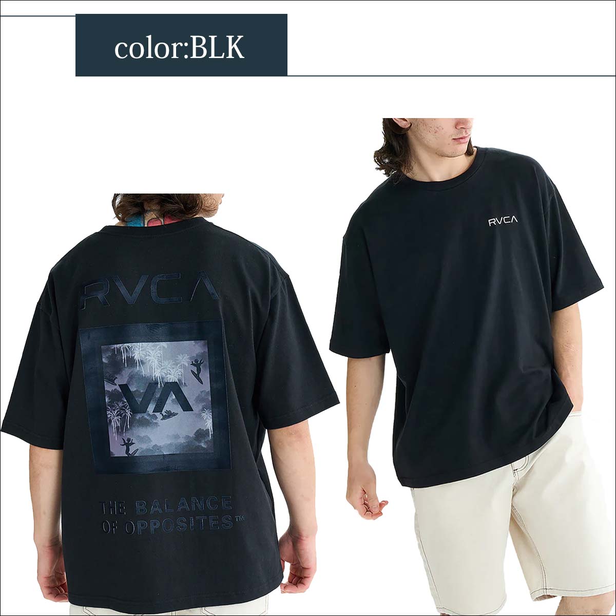 RVCA 25 HS ルーカ 半袖 Tシャツ ボックス エス ティー クルー