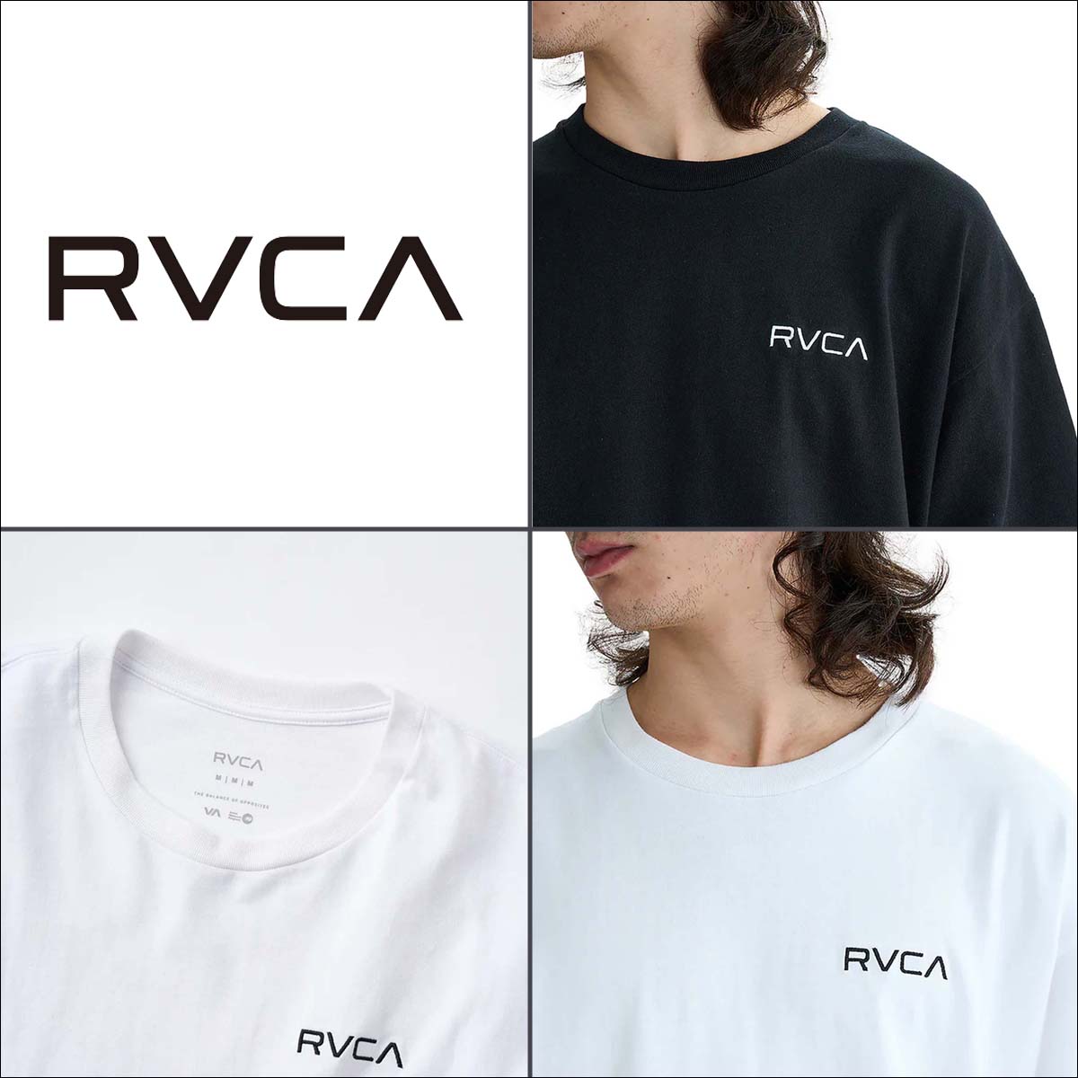 RVCA■ルーカ ロゴ 半袖 TCS SS Tシャツ RVCA メンズ Tシャツ ルーカ 半袖 ロゴT TCS SS 新作 2025春夏