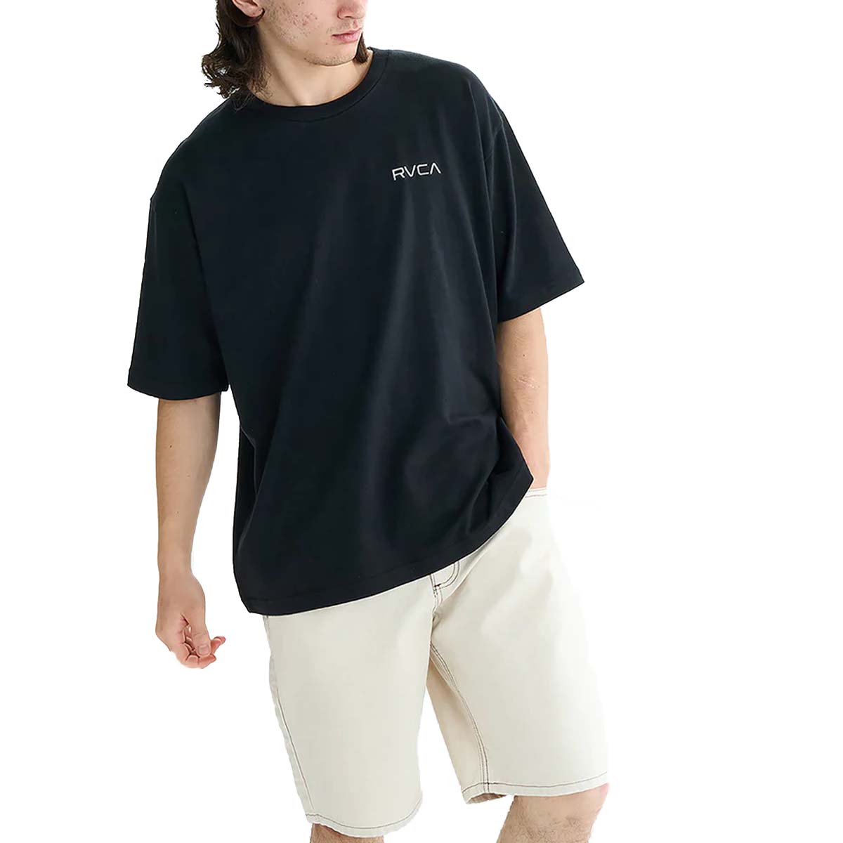 【RC25SS350】RVCA メンズクルーネックTシャツ BF041007 RVCA ルーカ メンズクルーネックTシャツ BF041007 / IRON ON FT