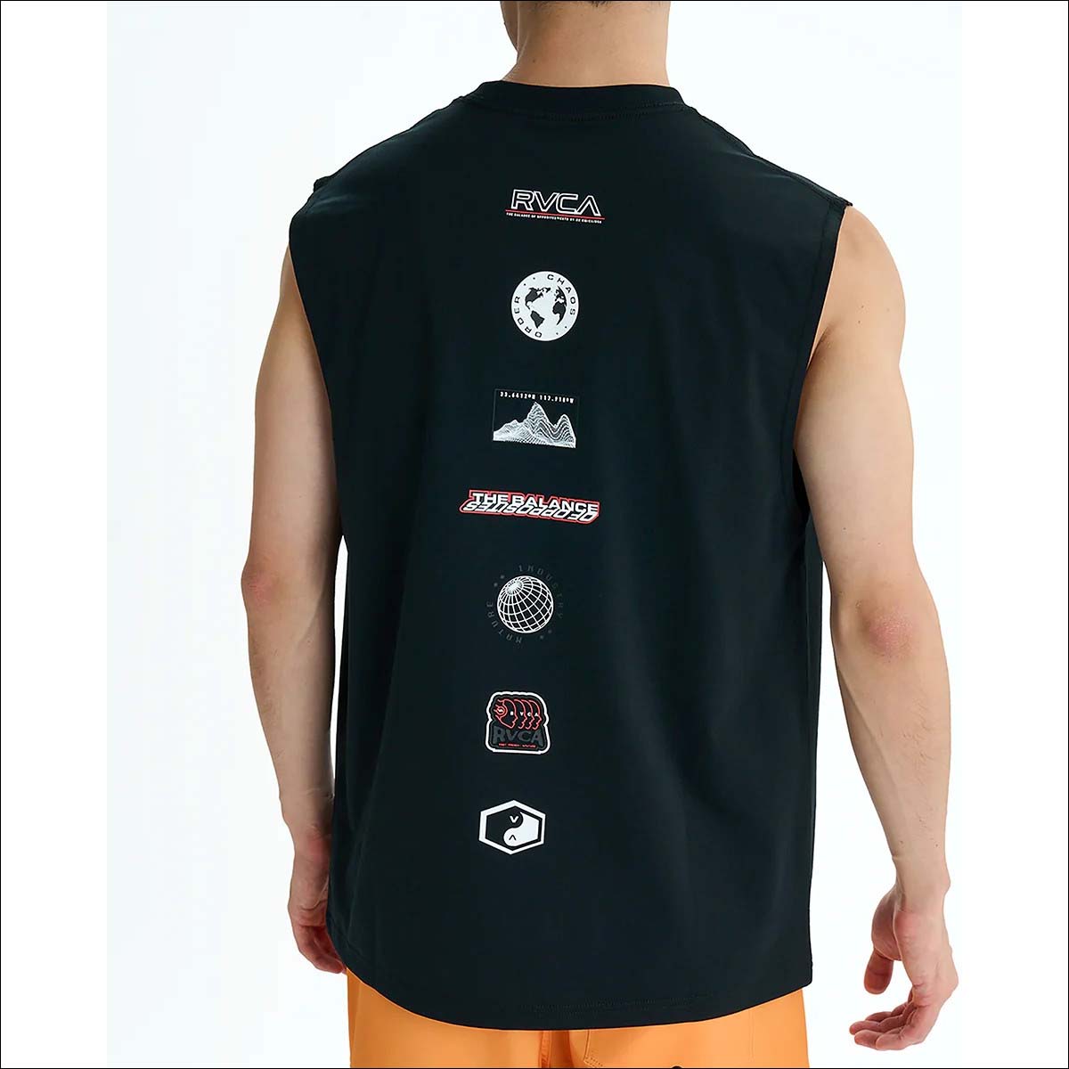 RVCA 25 SS ルーカ ラッシュガード ラッシュタンク ノースリーブ