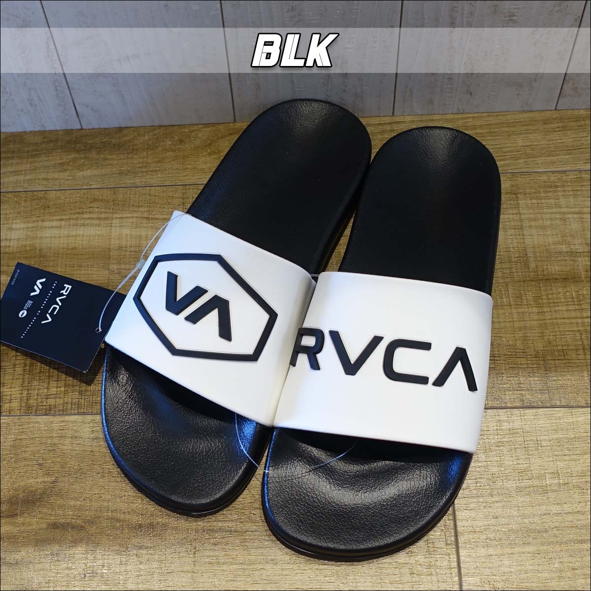 【RVCA】レオ スライド サンダル RVCA (ルーカ）RVCA メンズ LEO SLIDE SANDAL サンダル【2022年