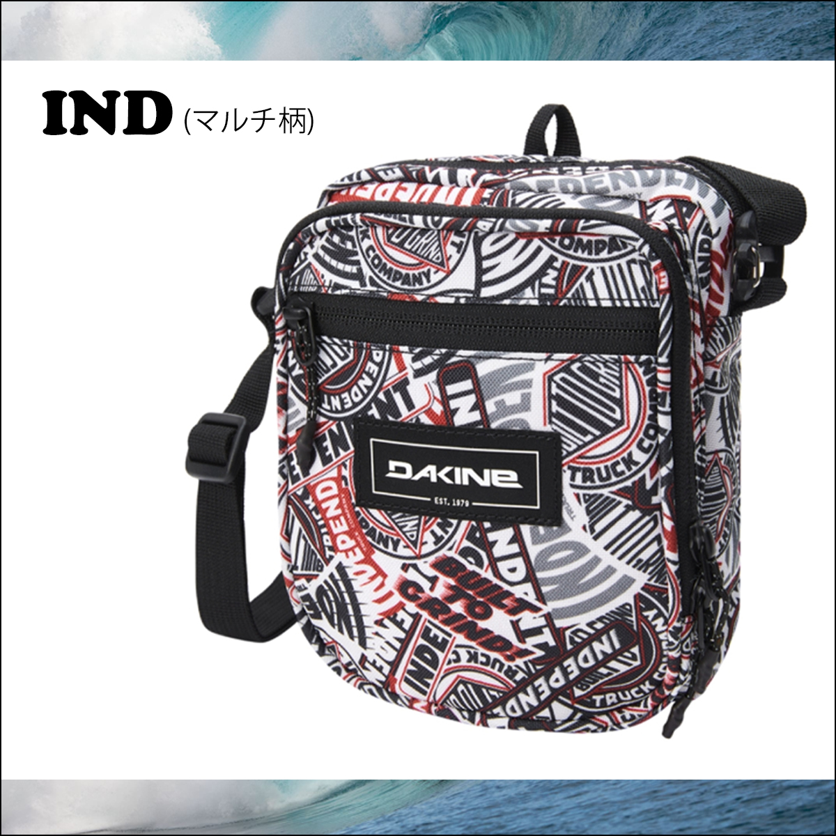 25 DAKINE ダカイン バッグ フィールドバッグ インディペンデント