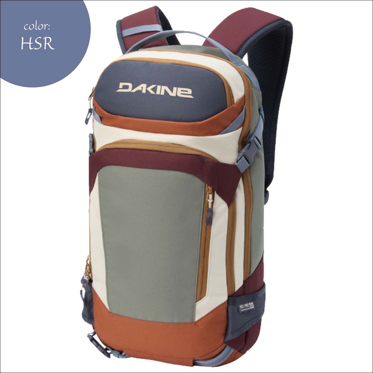 DAKINE（ダカイン） 25/26 スノー リュック ヘリ バックパック 12L