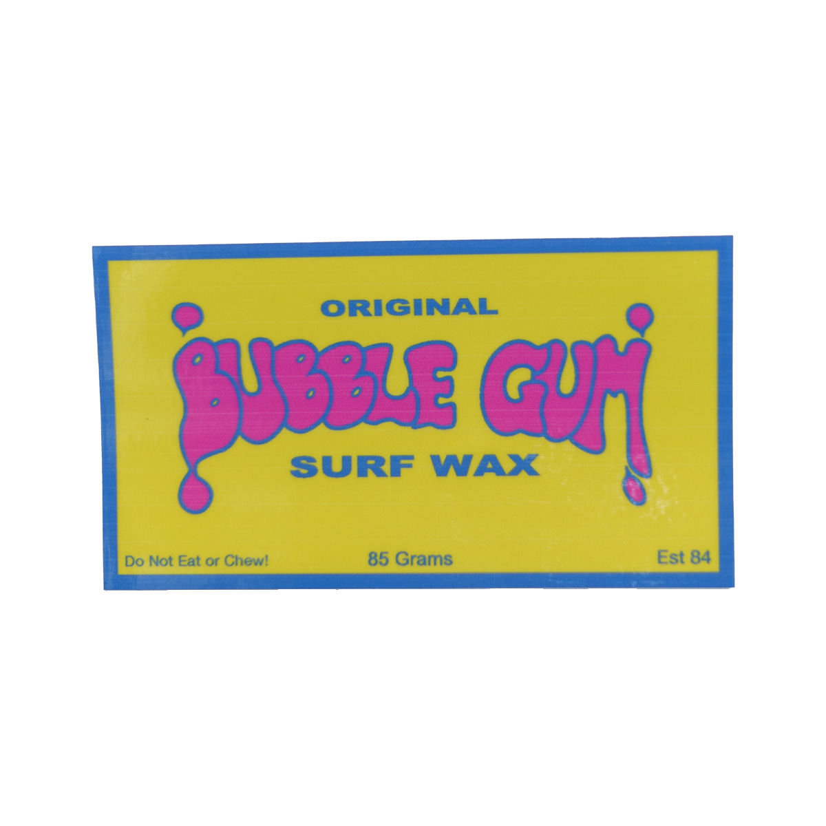 BUBBLE GUM バブルガム ステッカー Throwback Sticker シール