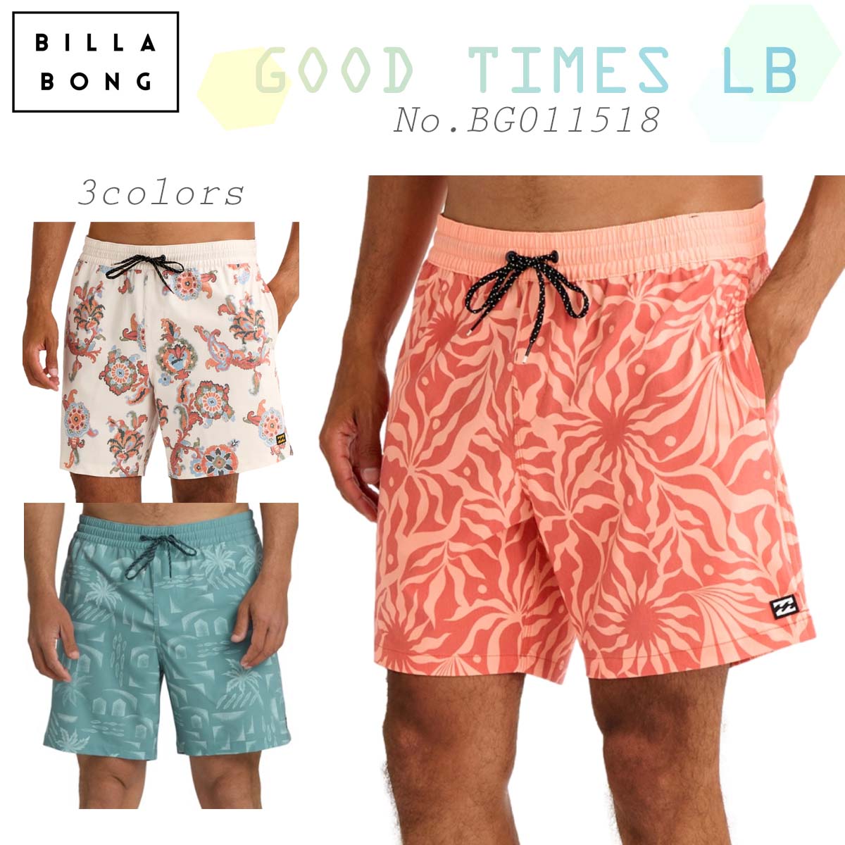 Infinity ボードショーツ　（26） BILLABONG（ビラボン） 26 SS BILLABONG ボードショーツ GOOD TIMES LB