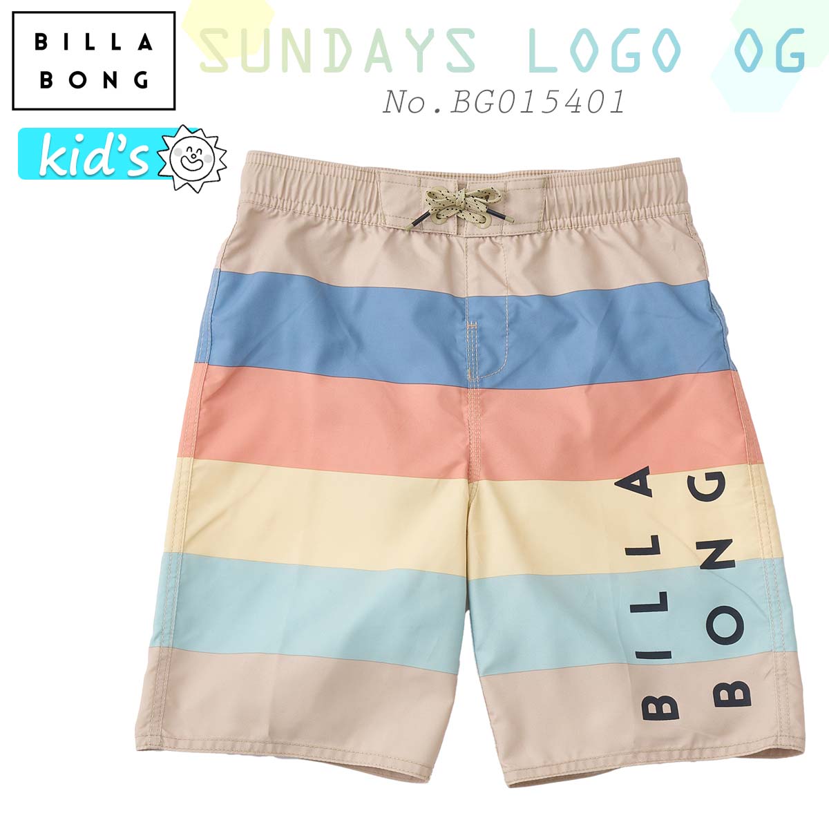 BILLABONG（ビラボン） 26 SS BILLABONG キッズ ボードショーツ