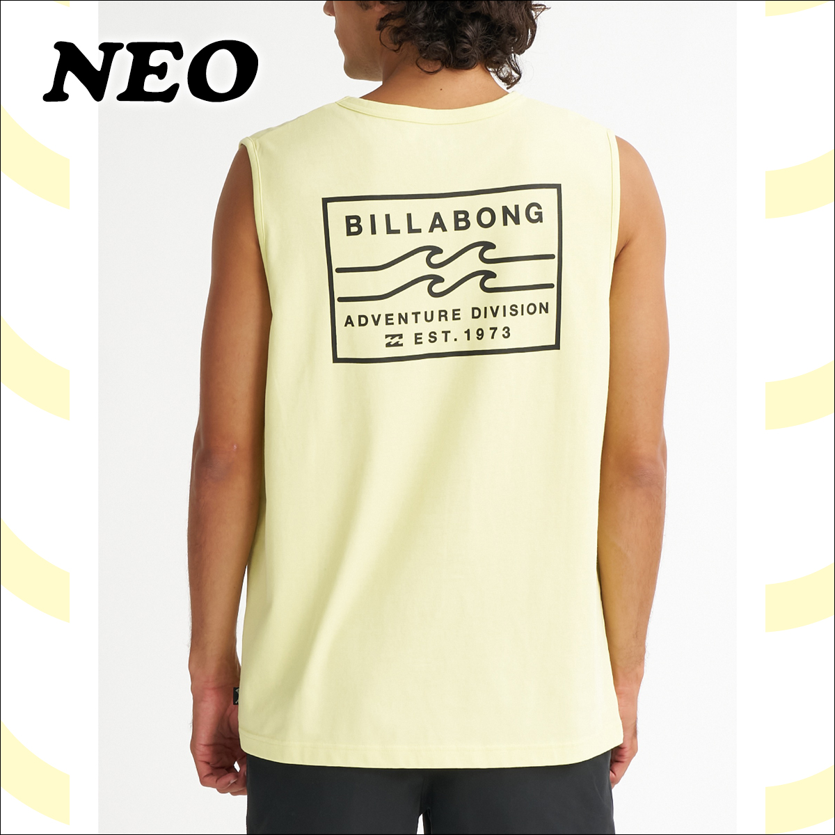 BILLABONG（ビラボン） 26 HS BILLABONG タンクトップ ADIV LOGO 袖