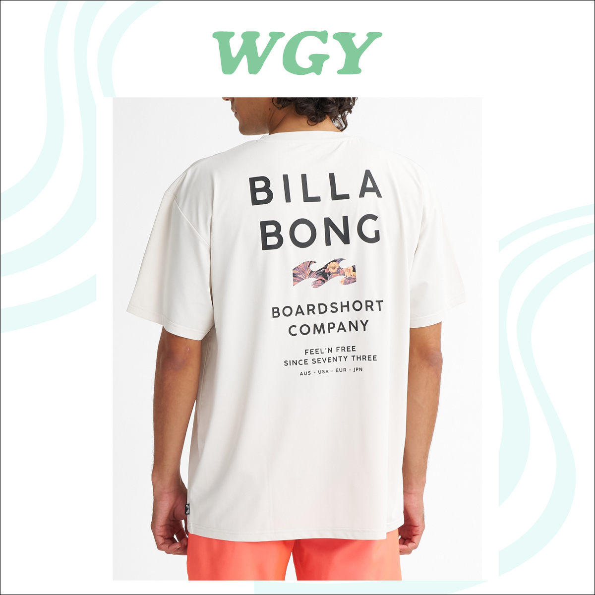 BILLABONG（ビラボン） 26 HS BILLABONG ラッシュガード AIR DRY MESH