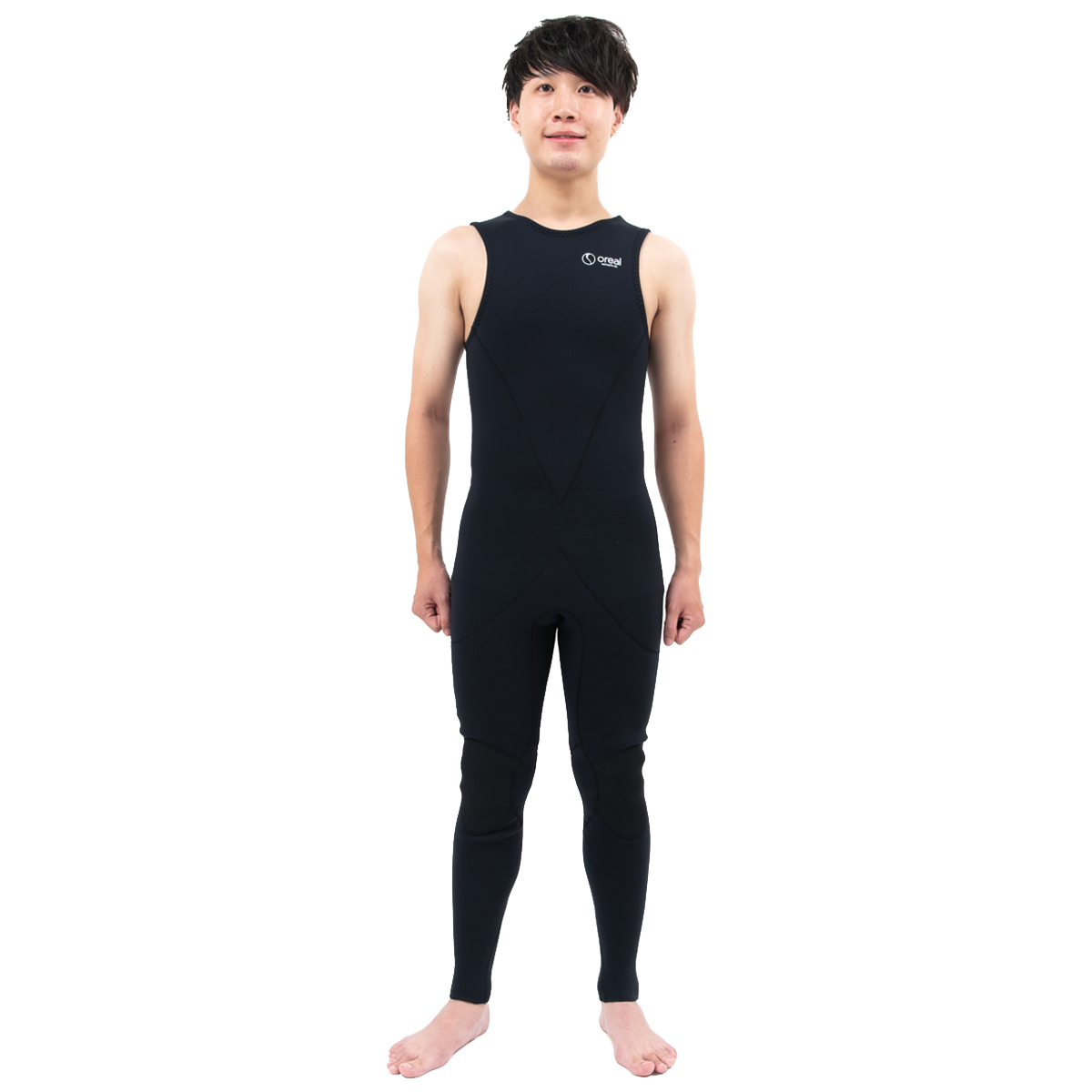 新品 REVERSAL リバーサル ウェットスーツ 黒 3×2ミリ サーフィン CRAFTSMAN 2mm LONG SLEEVE SPRING BACKZIP FLATSKIN ロンスプ