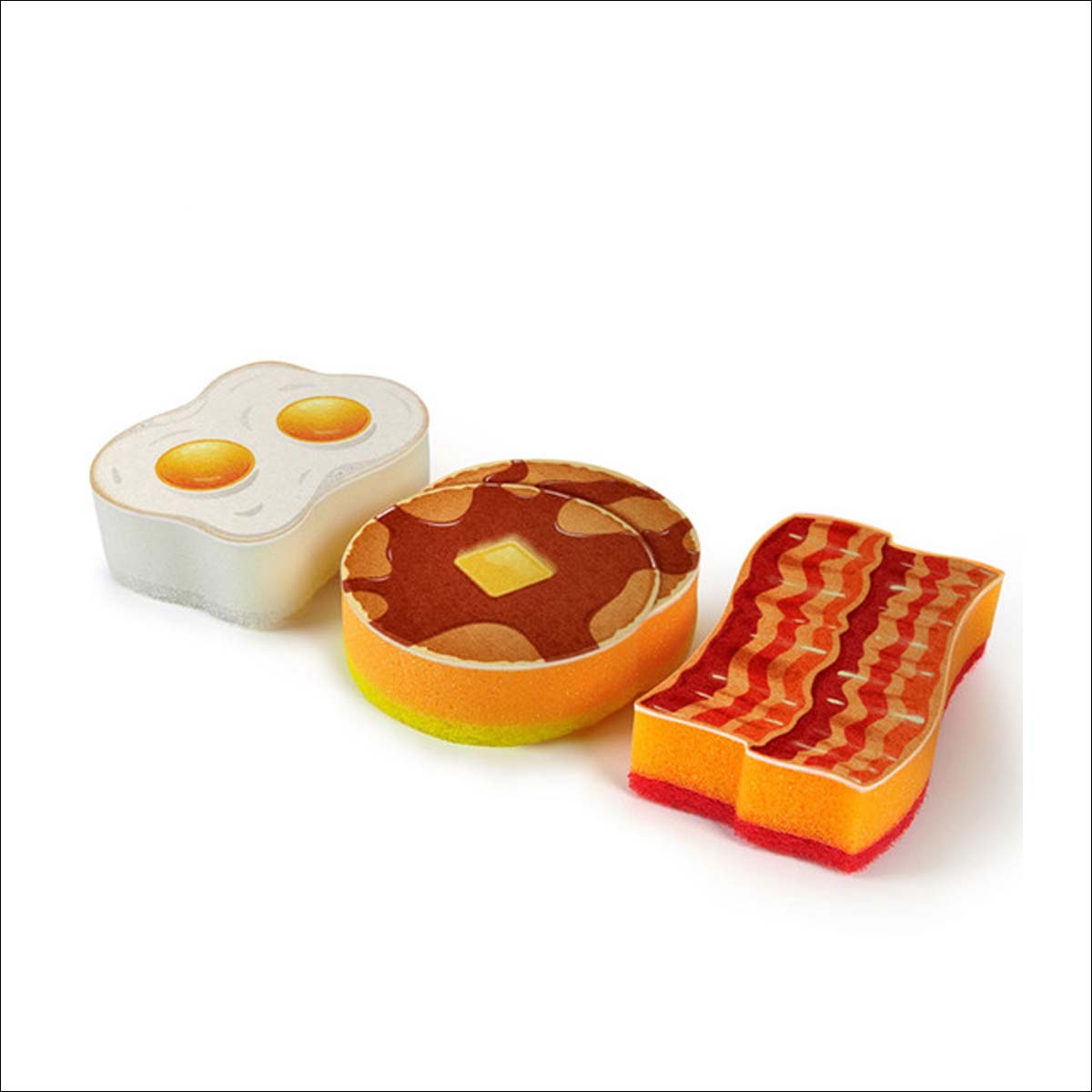 Fred フレッド ブレックファストクラブ スポンジ 3pcs 食器洗い 皿洗い