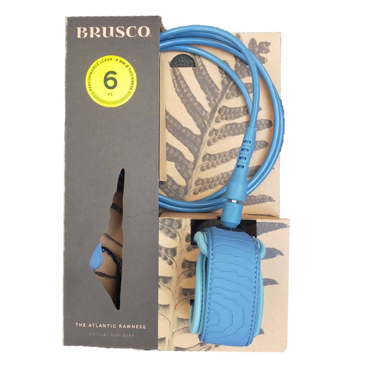 BRUSCO ブラスコ リーシュコード Leash 6ft 6mm 6フィート 6ミリ