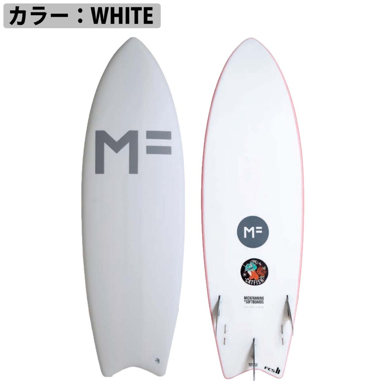 ミックファニング ソフトボード サーフボード CATFISH 5'10 キャット