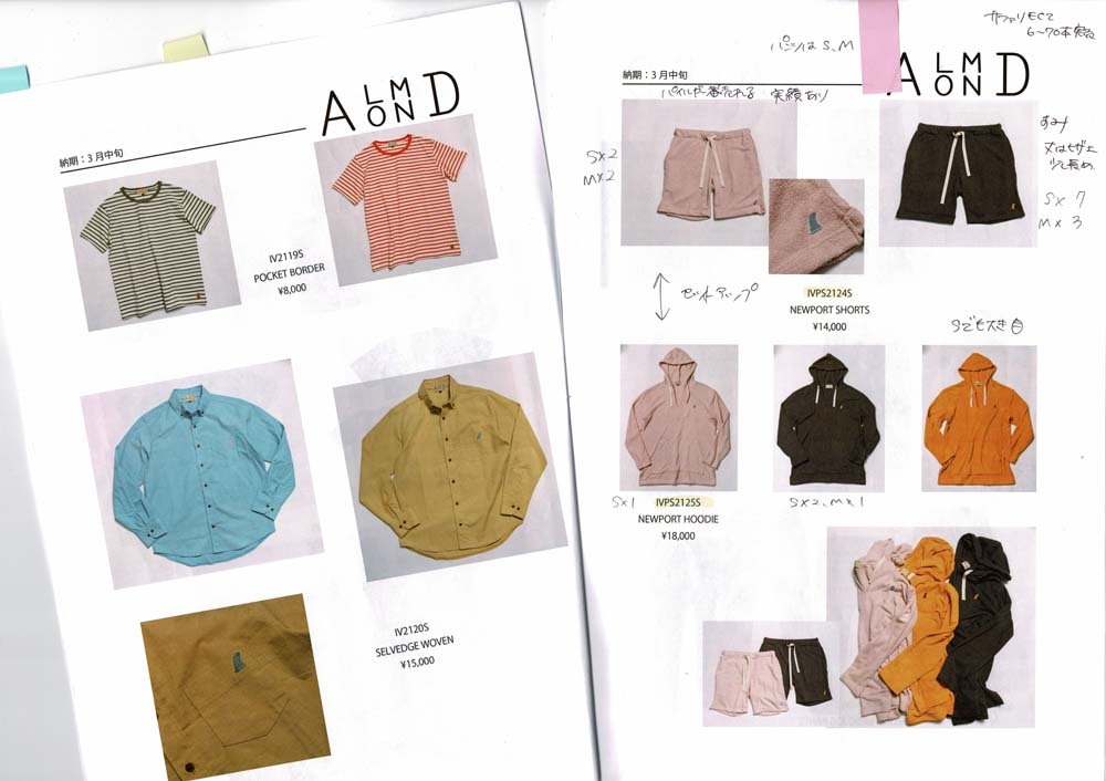 21 Almond Surfboards & Design アーモンド パーカー NEWPORT HOODIE