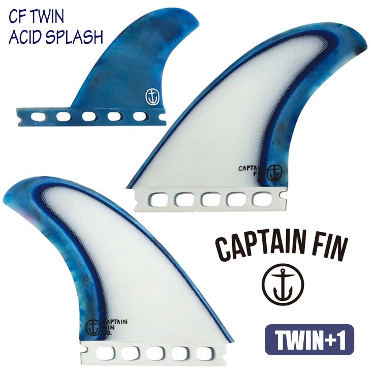 CAPTAIN FIN キャプテンフィン フィン CF TWIN ACID SPLASH SINGLE TAB