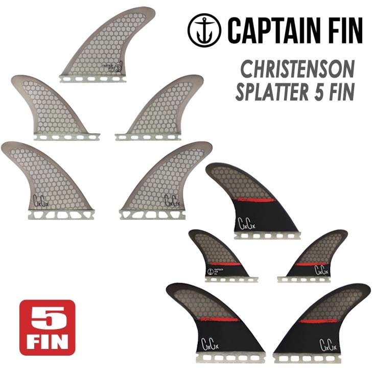 CAPTAIN FIN（キャプテンフィン） フィン CHRISTENSON SPLATTER 5 FIN