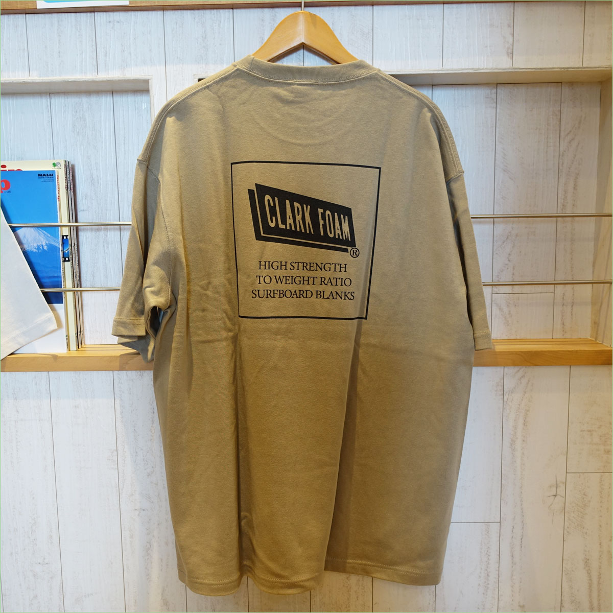 90'sビンテージCLARKFOAMクラークフォームTシャツ 検)ジェリーロペス 23 SS CLARK FOAM クラークフォーム Tシャツ マグナム 9.1oz トップス