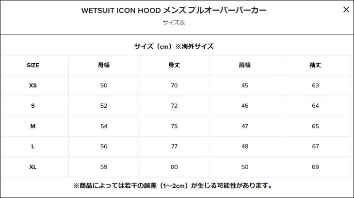 RIP CURL（リップカール） 22 FW RIPCURL パーカー WETSUIT ICON HOOD