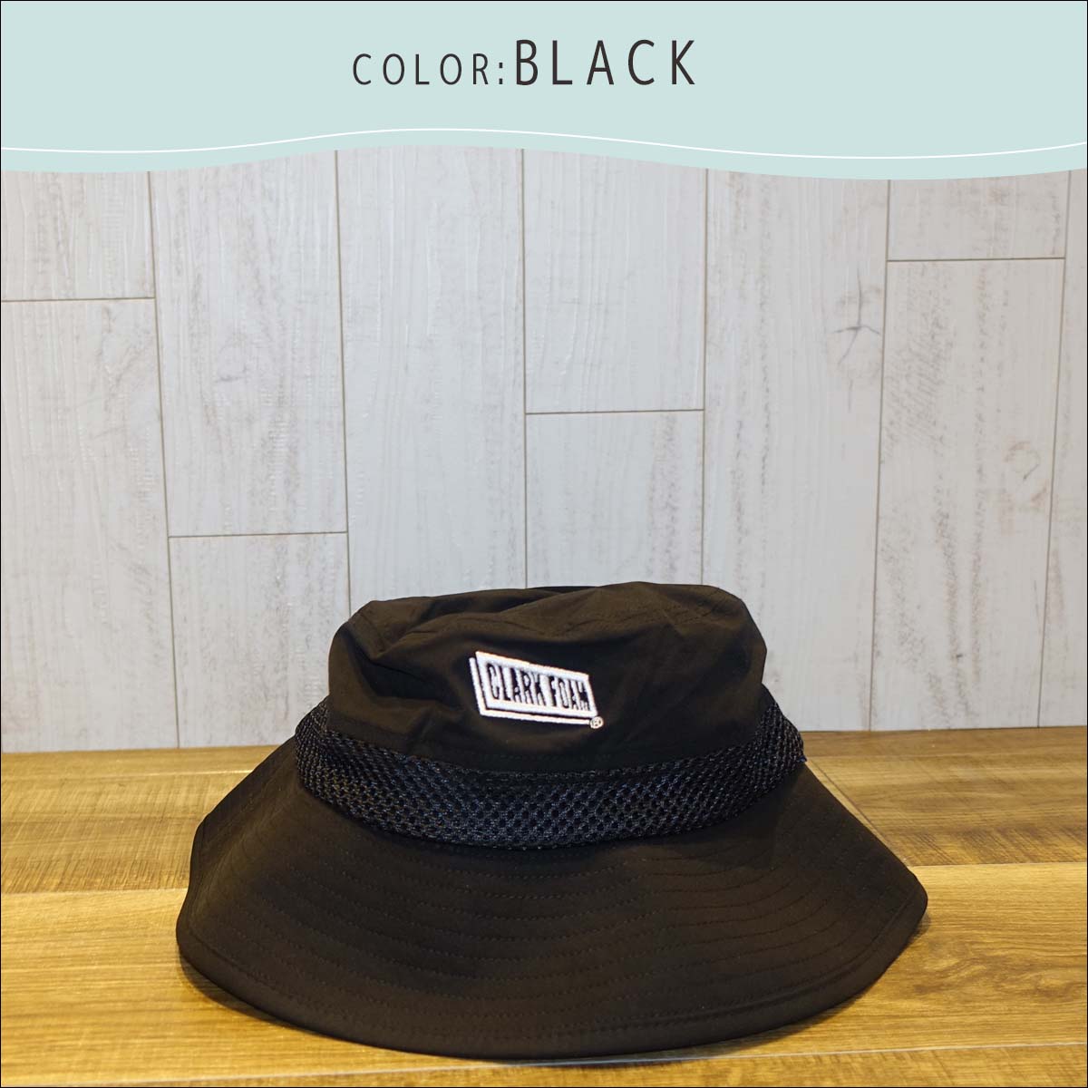 24SS CLARK FOAM クラークフォーム サーフハットSURFHAT 帽子 日焼け