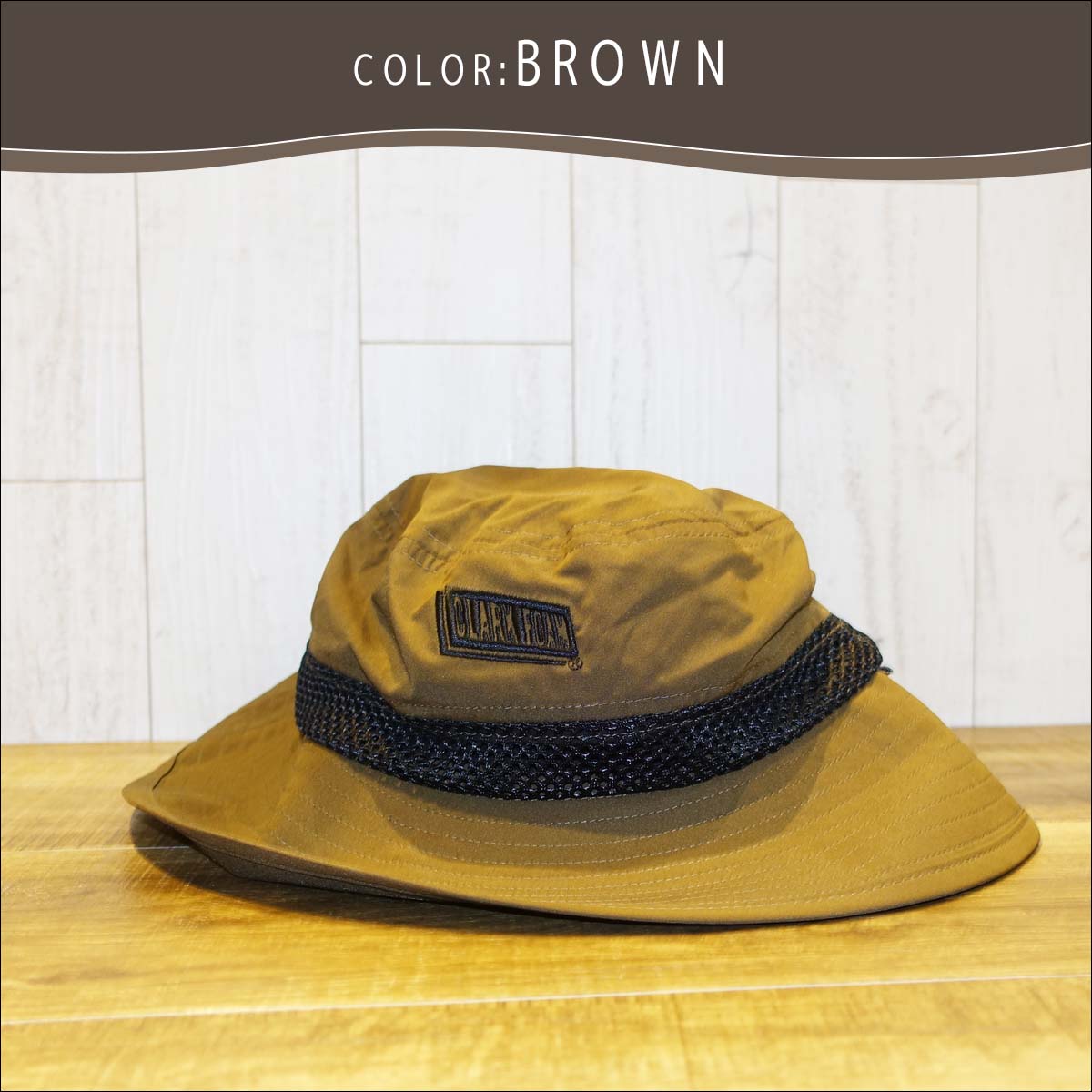 24SS CLARK FOAM クラークフォーム サーフハットSURFHAT 帽子 日焼け