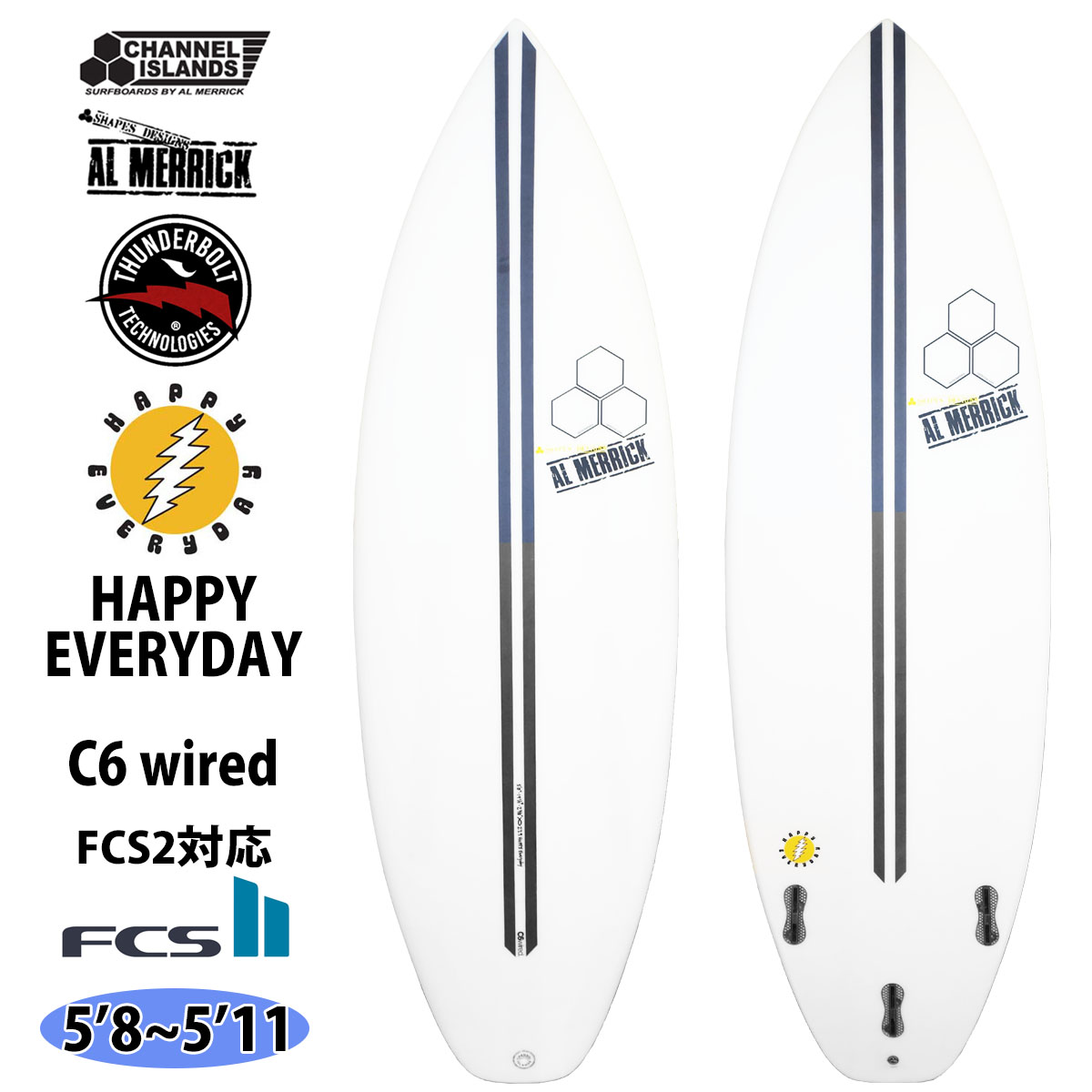 23 サンダーボルト チャンネル HAPPY EVERYDAY C6 wired FCS2