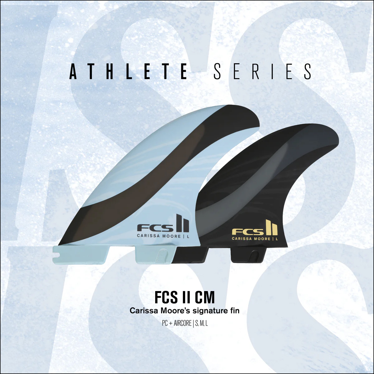 FCS 25 FCS2 フィン CM CARISSA MOORE SIGNATURE カリッサ