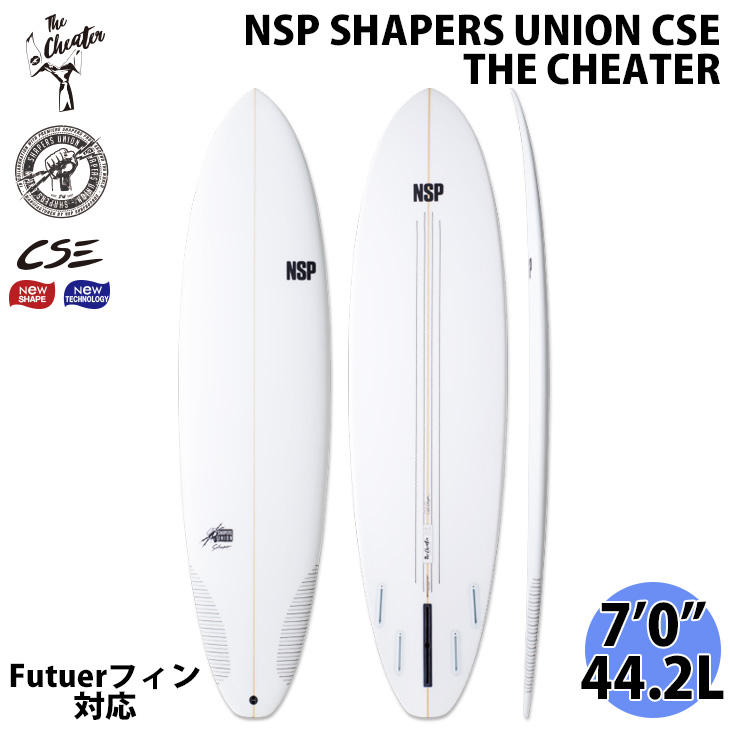 NSP SHAPERS UNION CSE THE CHEATER ザ チーター サーフボード 日本