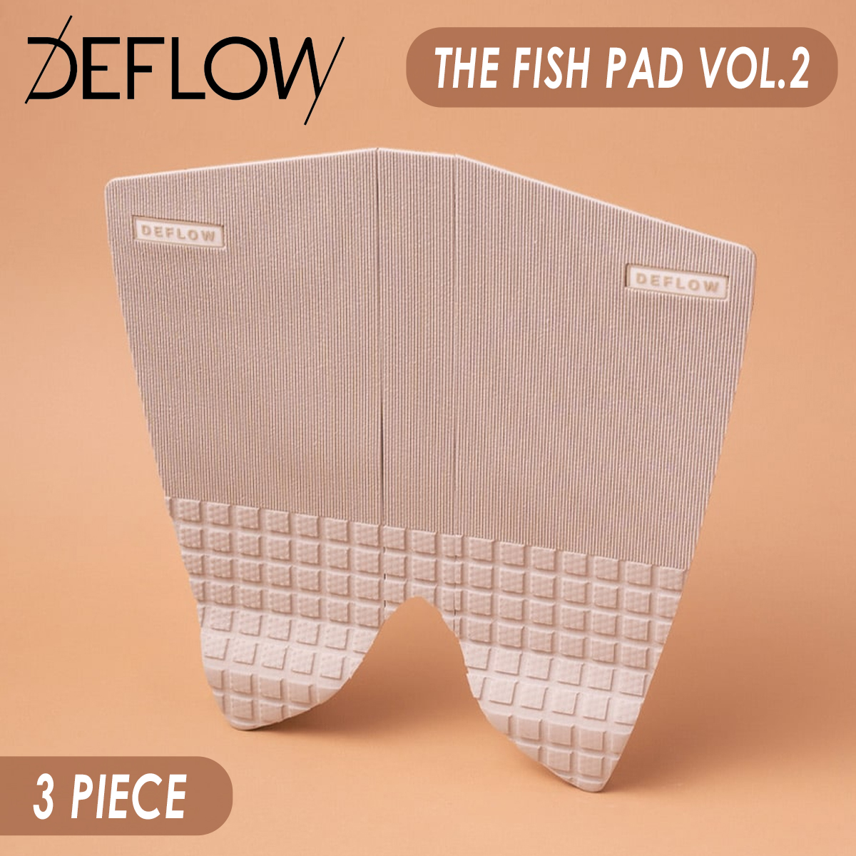DEFLOW デフロウ デッキパッド 3ピース THE FISH PAD VOL.2 フィッシュ