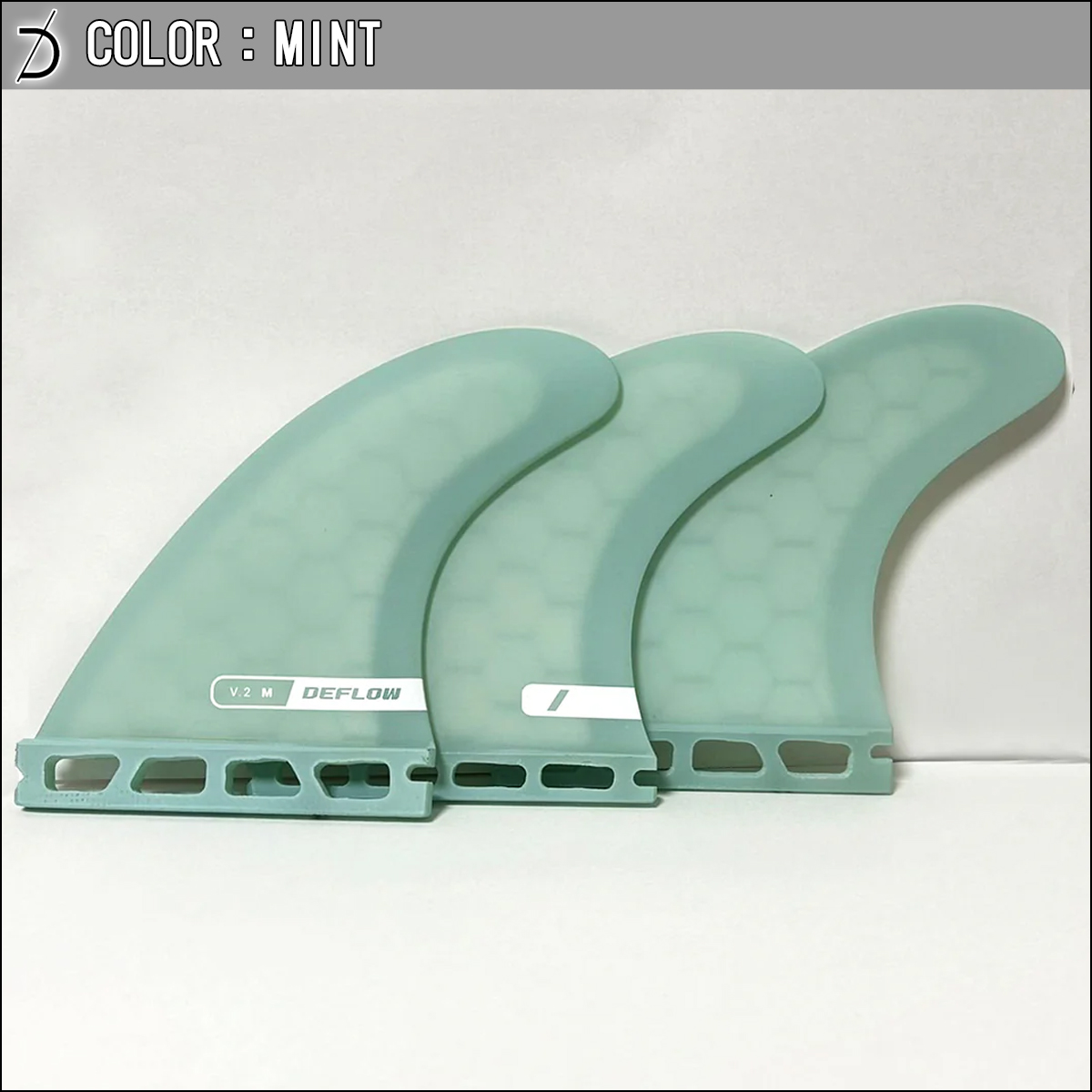 DEFLOW デフロウ フィン トライフィン フューチャー V.2 FIN