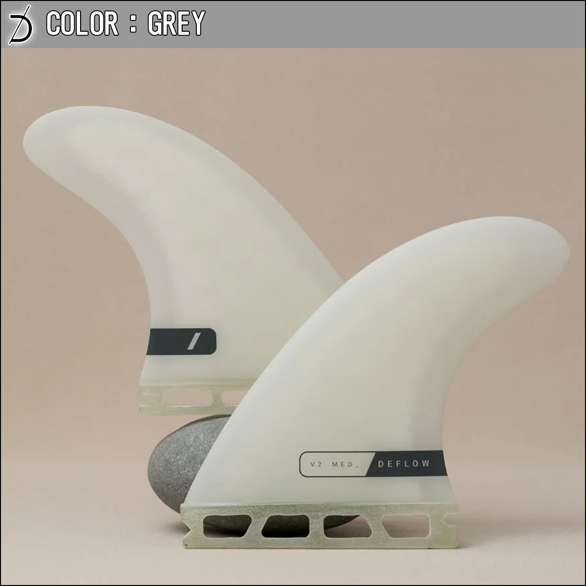 DEFLOW デフロウ フィン トライフィン フューチャー V.2 FIN