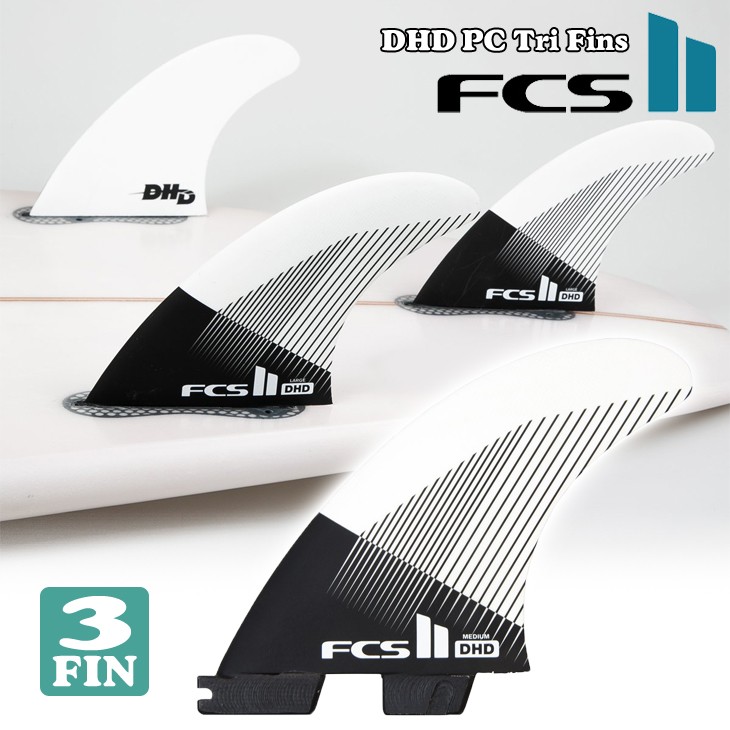 FCS2 フィン DHD PC Tri Fins Darren Handley ダレンハンドレー トライ