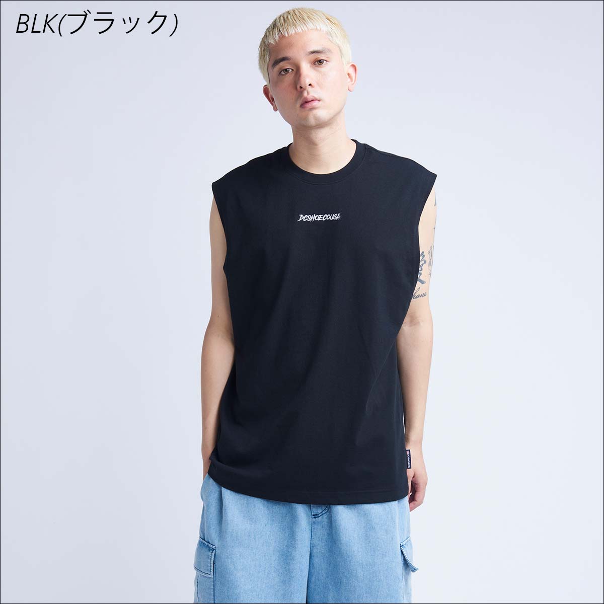 DC SHOES 23 ディーシー タンクトップ SKULL SLEEVELESS