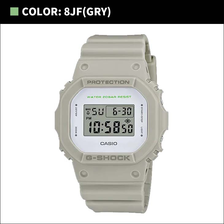 【美品】G-SHOCK DW-5600M ベージュ G-SHOCK ジーショック ORIGIN 5600 SERIES DW-5600M 腕時計 20気圧防水
