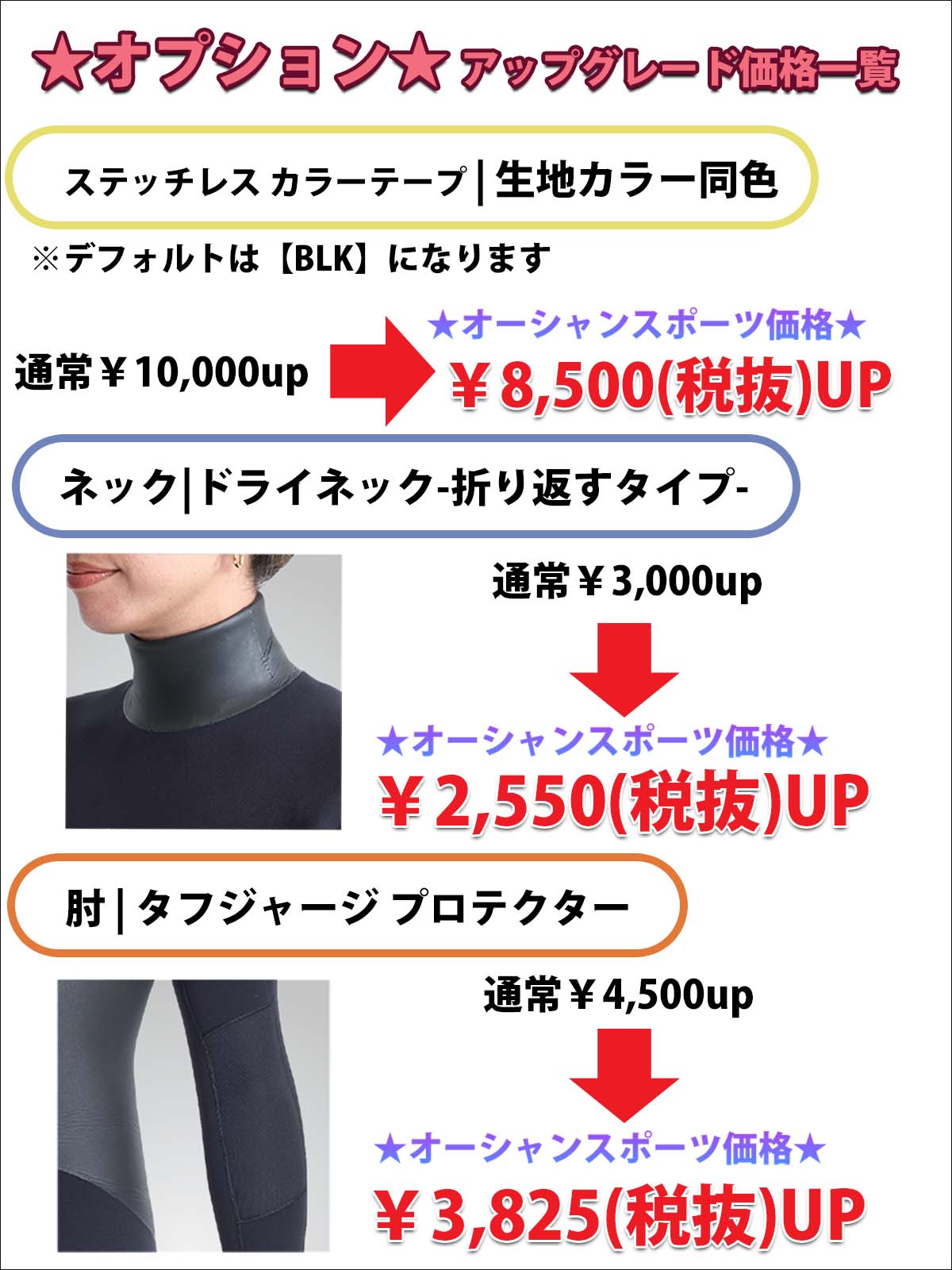 ROXY（ロキシー） 26SS ROXY ウエットスーツ カスタムオーダー