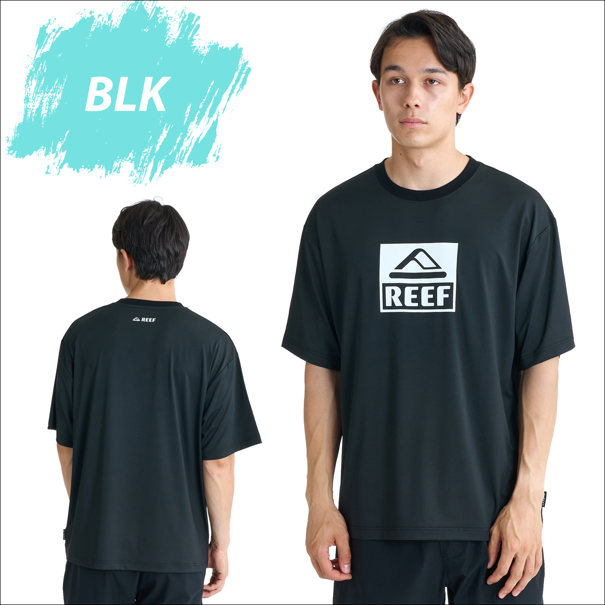 REEF（リーフ） 26 SS REEF ラッシュガード Tシャツ BOX LOGO RASH SS