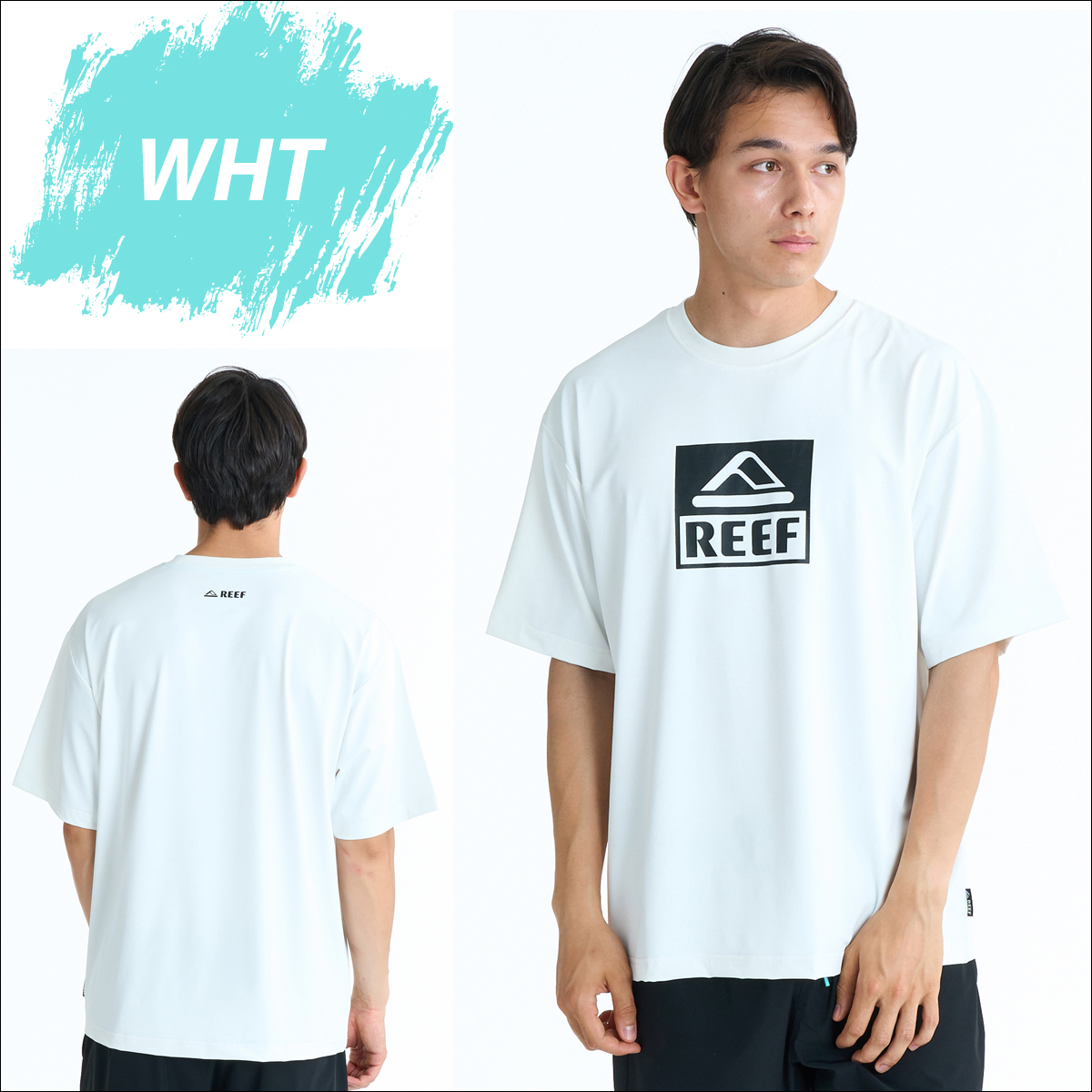 REEF（リーフ） 26 SS REEF ラッシュガード Tシャツ BOX LOGO RASH SS