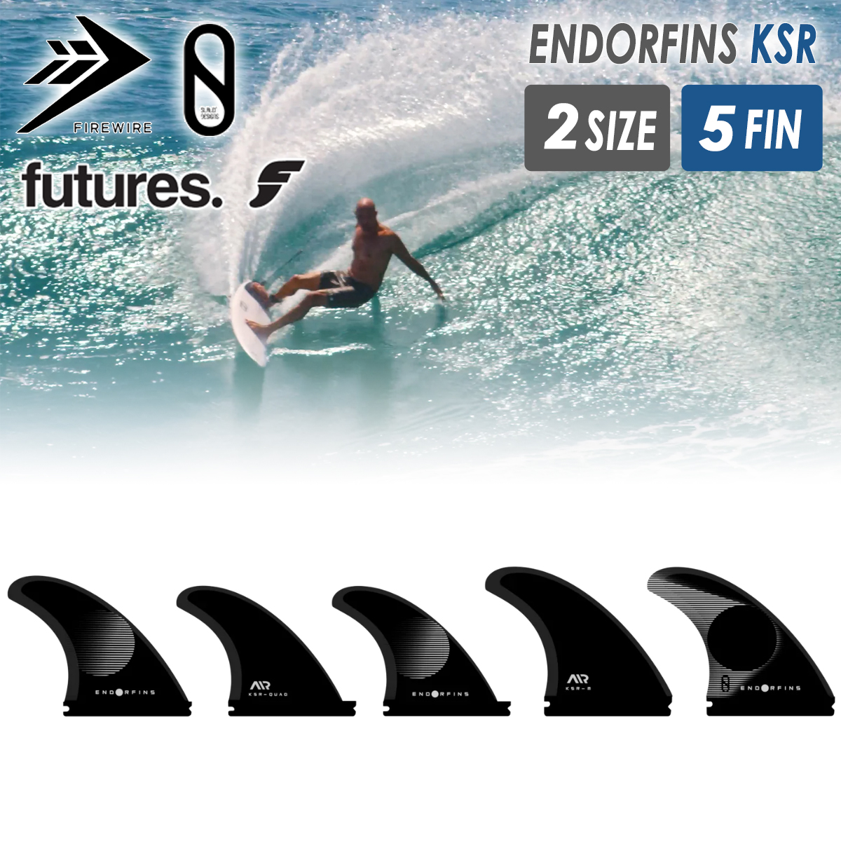 ENDORFINS KSR 5FIN フィン エンダーフィン futures. フューチャー