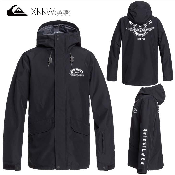 2025春大特価セール！ Quiksilver 20/21 QUIKSILVER クイックシルバー WINTER スノーボード