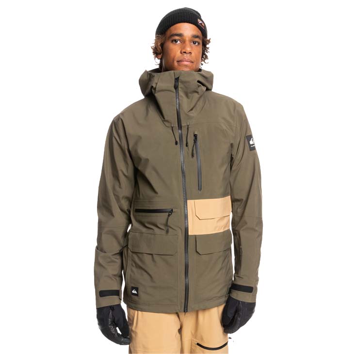 【aaa】QUIKSILVER スノーボード　ジャケット　22-23 QUIKSILVER/クイックシルバー メンズ GORE-TEX スノージャケット