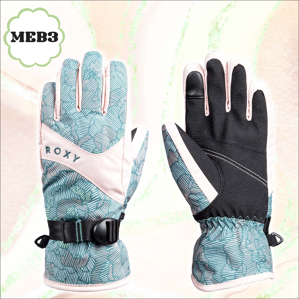 24/25 ROXY ロキシー グローブ ROXY JETTY GIRL GLOVES スノー 子供用 スノボ スキー ウィンタースポーツ キッズ  ガール ERGHN03043 日本正規品