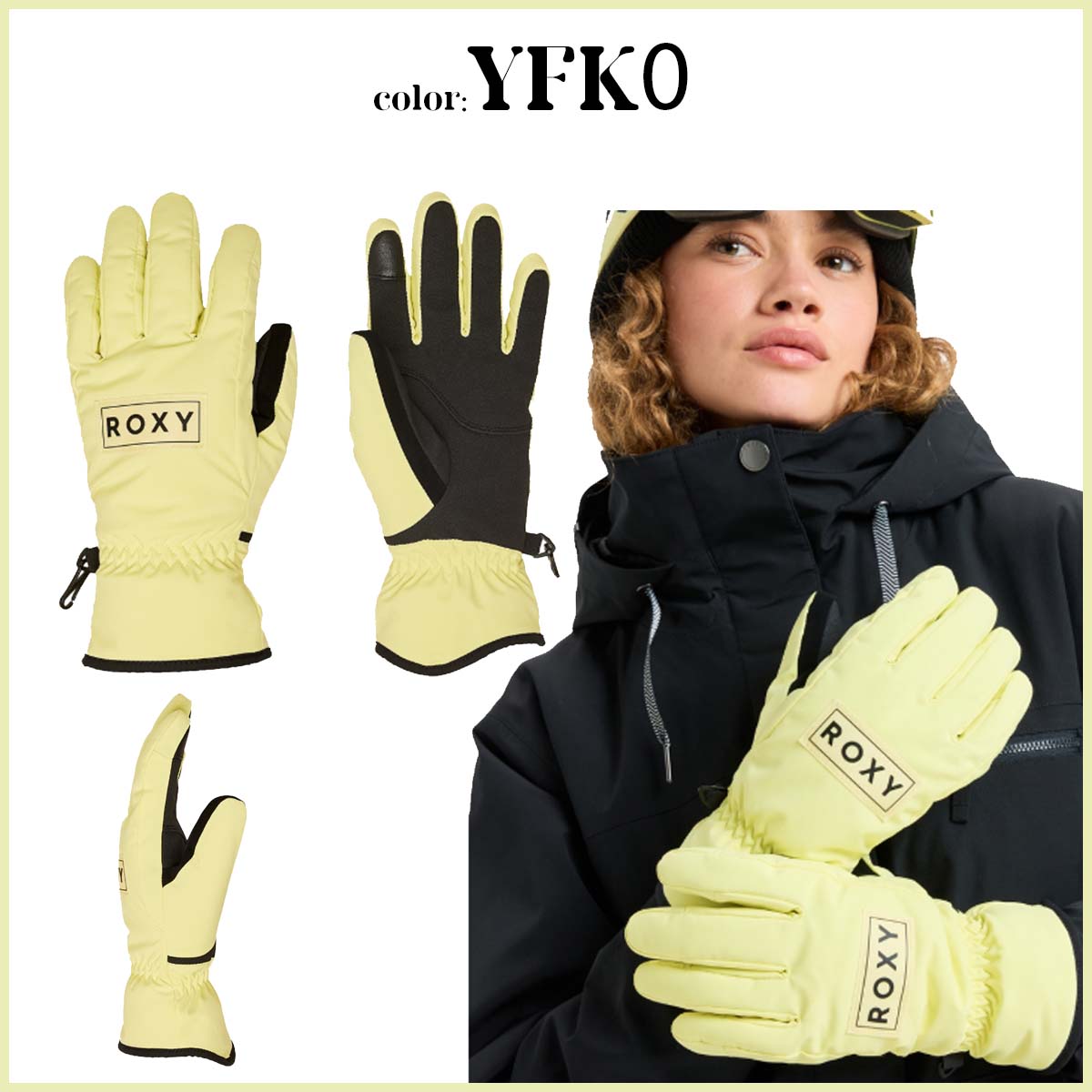 ROXY（ロキシー） 25/26 SNOW ROXY 手袋 フレッシュフィールズ
